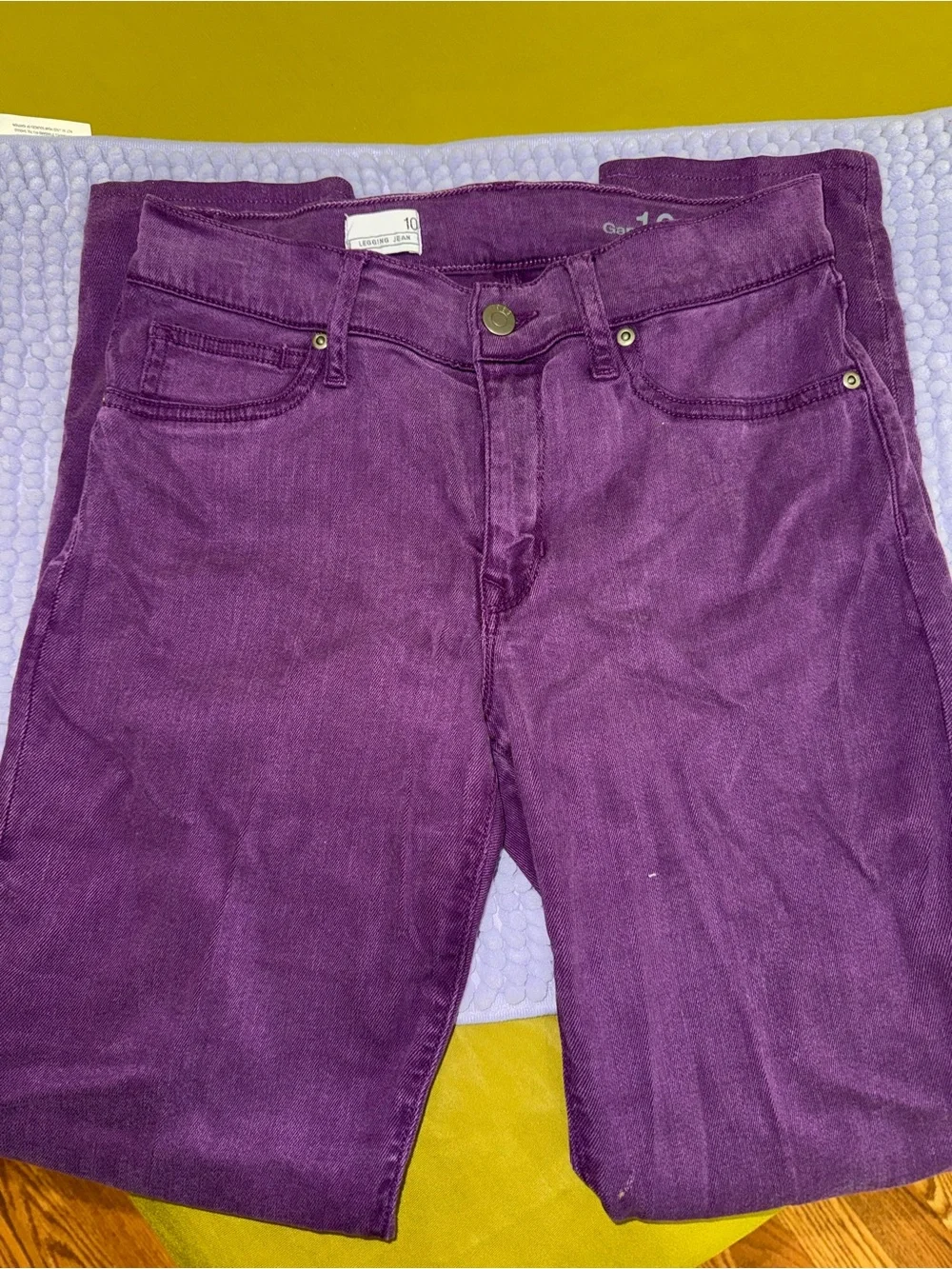 GAP Purple Slim Fit Stretch Jeans